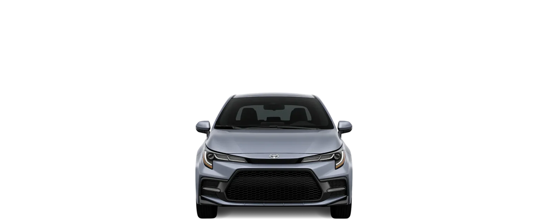 Front view of the 2023 Toyota Corolla Sedan