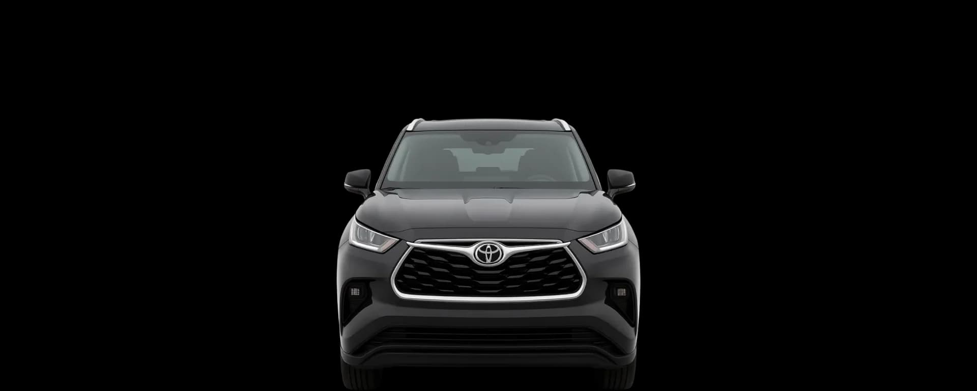 Front view of the 2020 Toyota Highlander