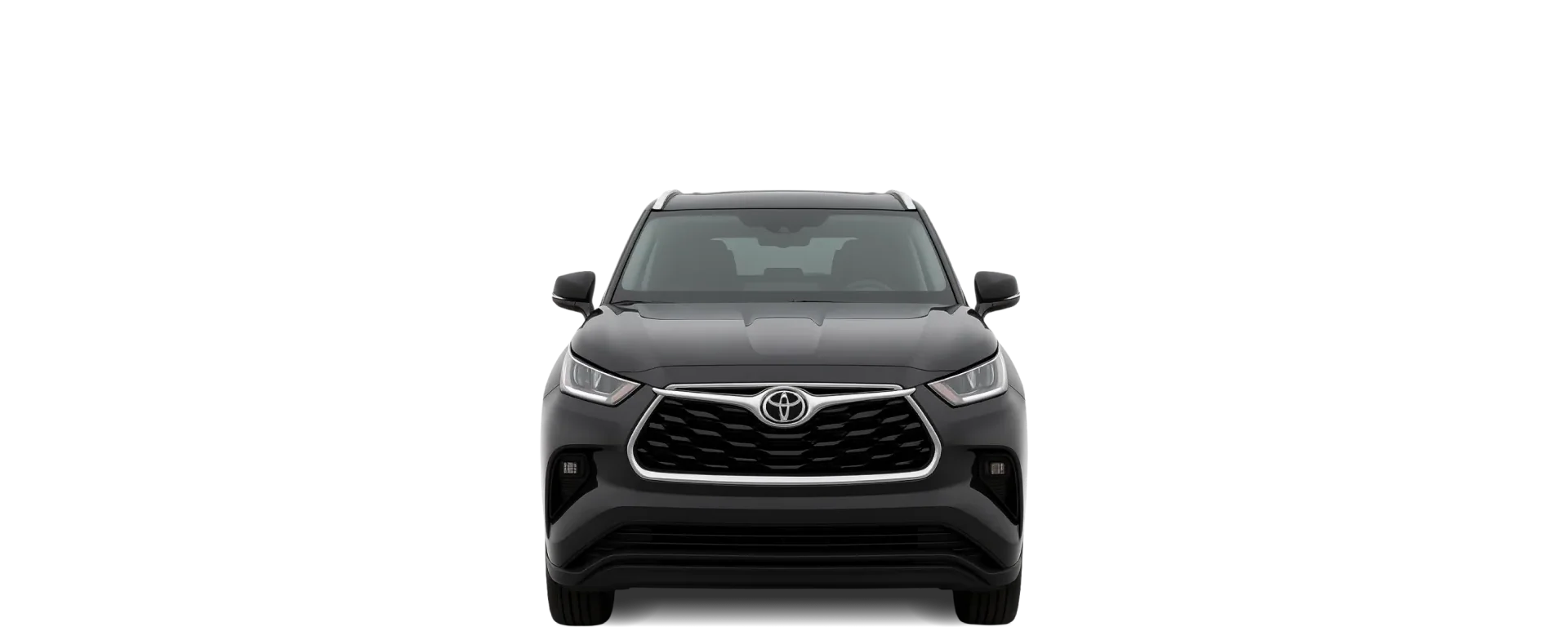 Front view of the 2020 Toyota Highlander