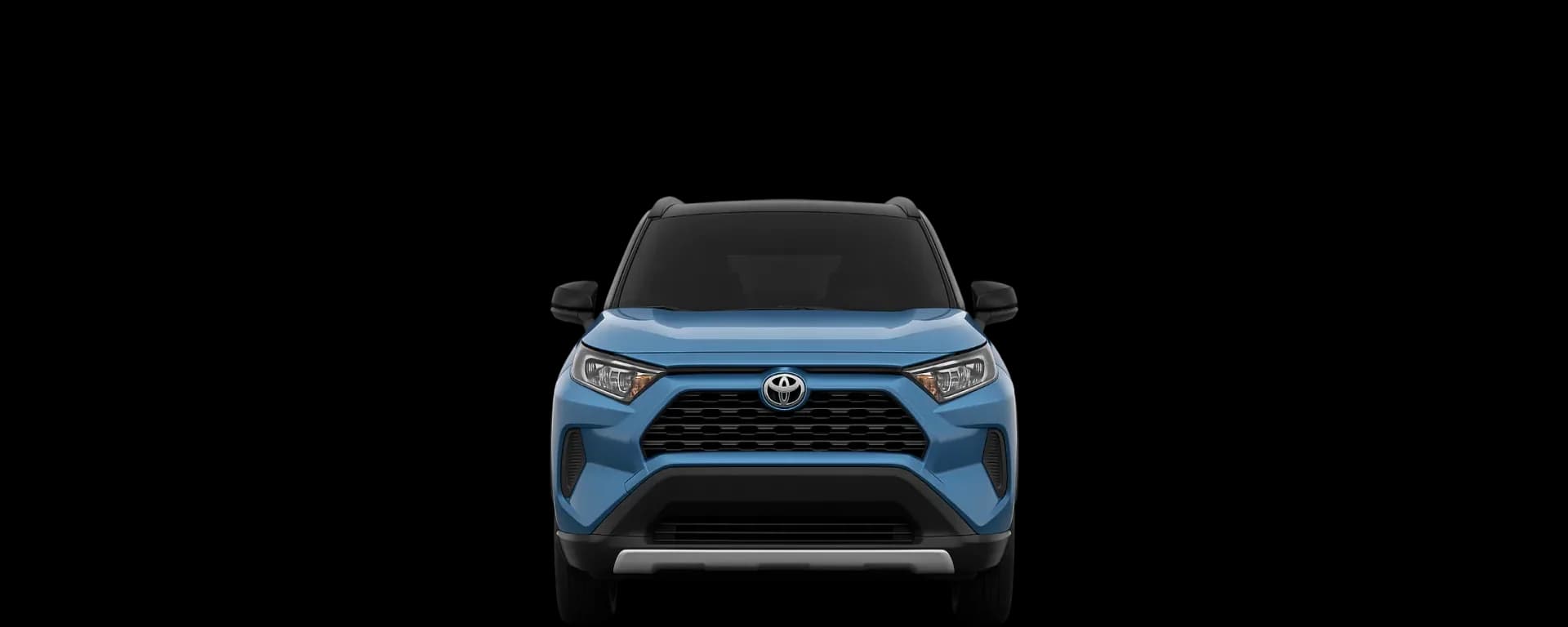 Front view of the 2021 Toyota RAV4