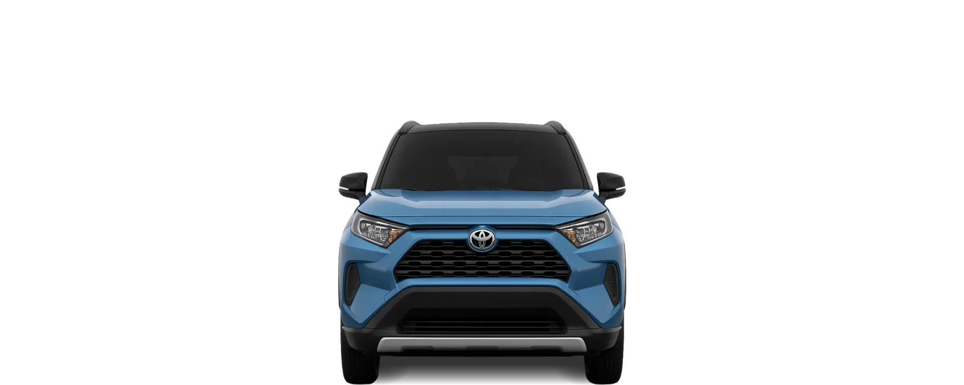 Front view of the 2021 Toyota RAV4