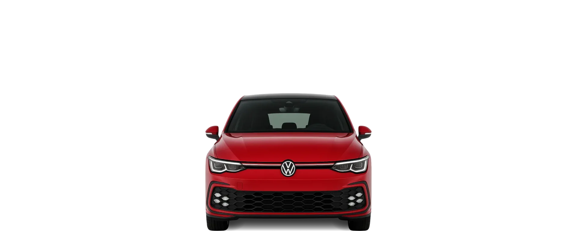 Front view of the 2024 Volkswagen Golf