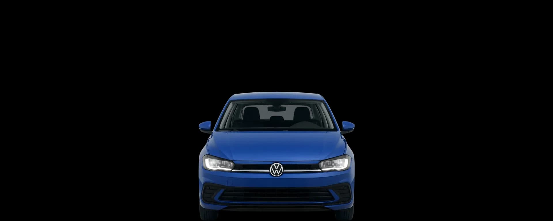 Front view of the 2021 Volkswagen Polo