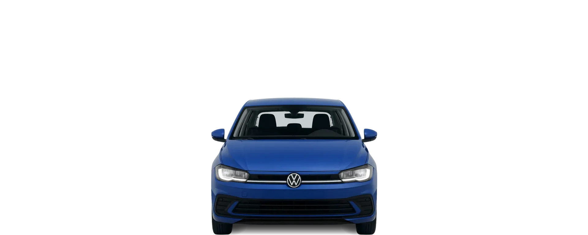 Front view of the 2021 Volkswagen Polo