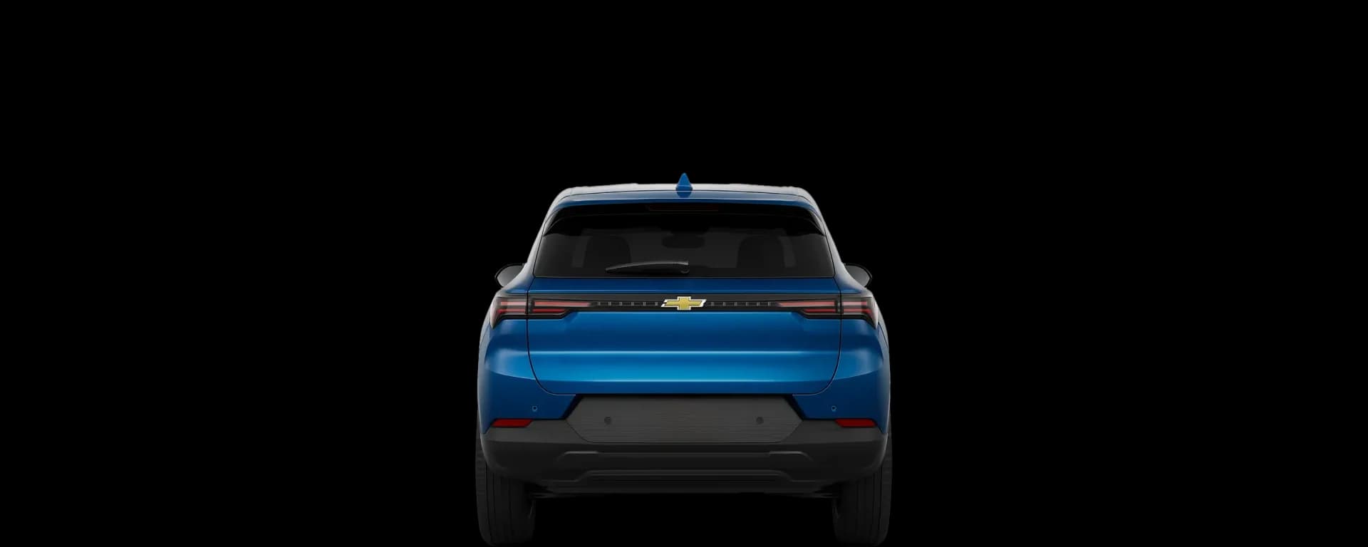 Rear view of the 2024 Chevrolet Equinox EV
