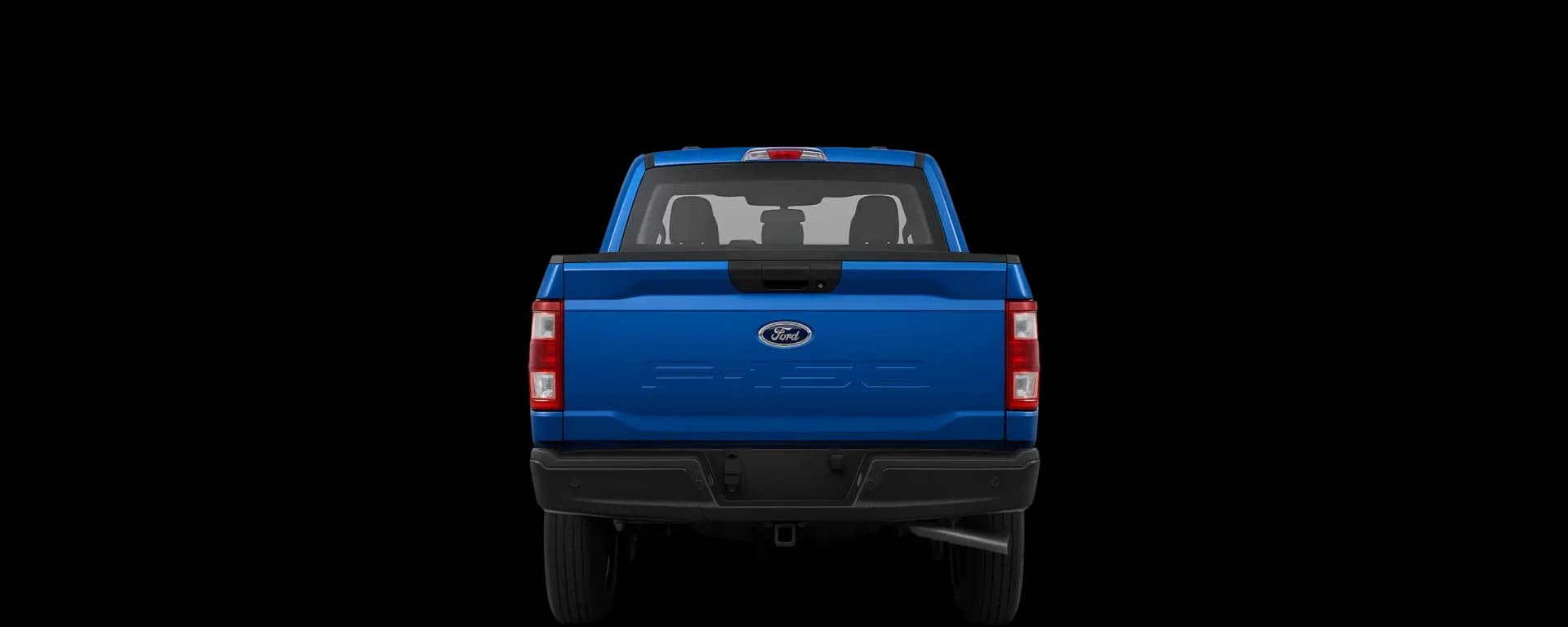 Rear view of the 2024 Ford F-150 Regular Cab 8 4x2