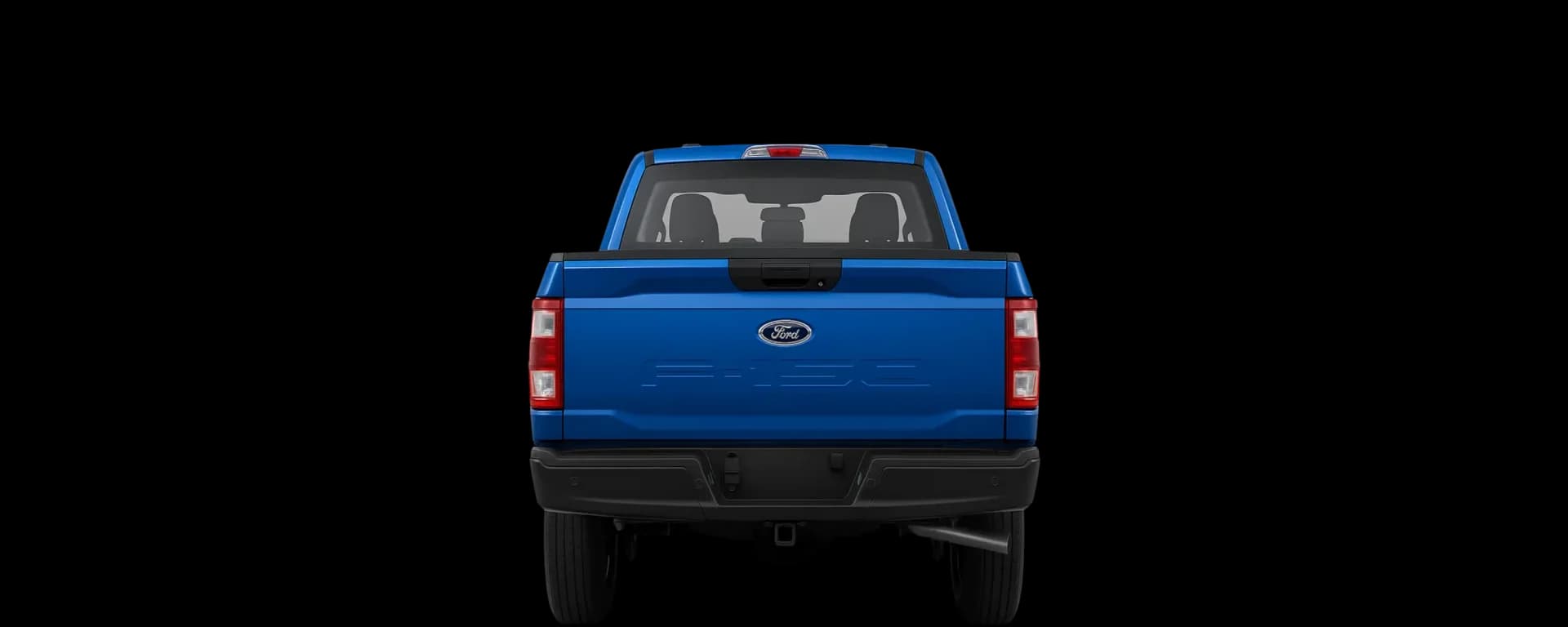 Rear view of the 2024 Ford F-150 SuperCab 6-1/2 4x2