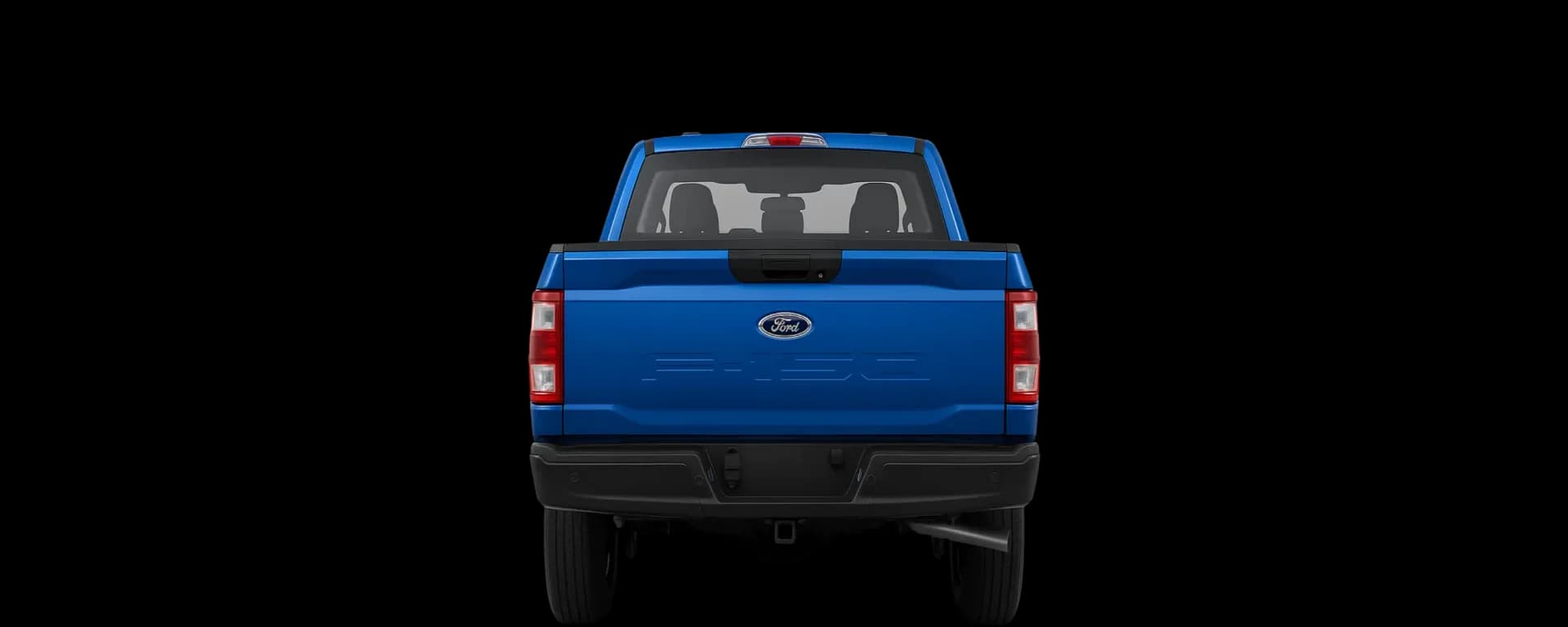 Rear view of the 2024 Ford F-150 SuperCab 6-1/2 4x4