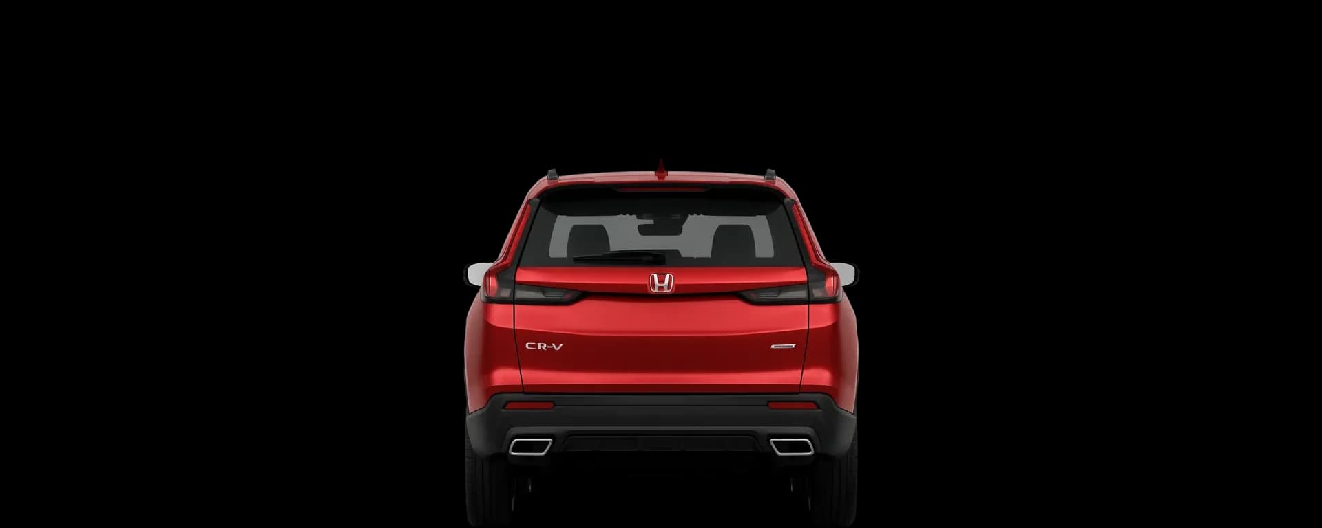 Rear view of the 2022 Honda CR-V