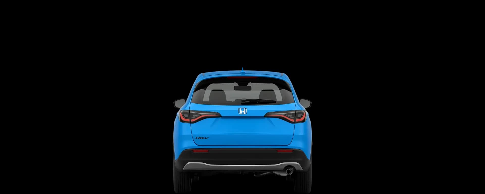 Rear view of the 2024 Honda HR‑V