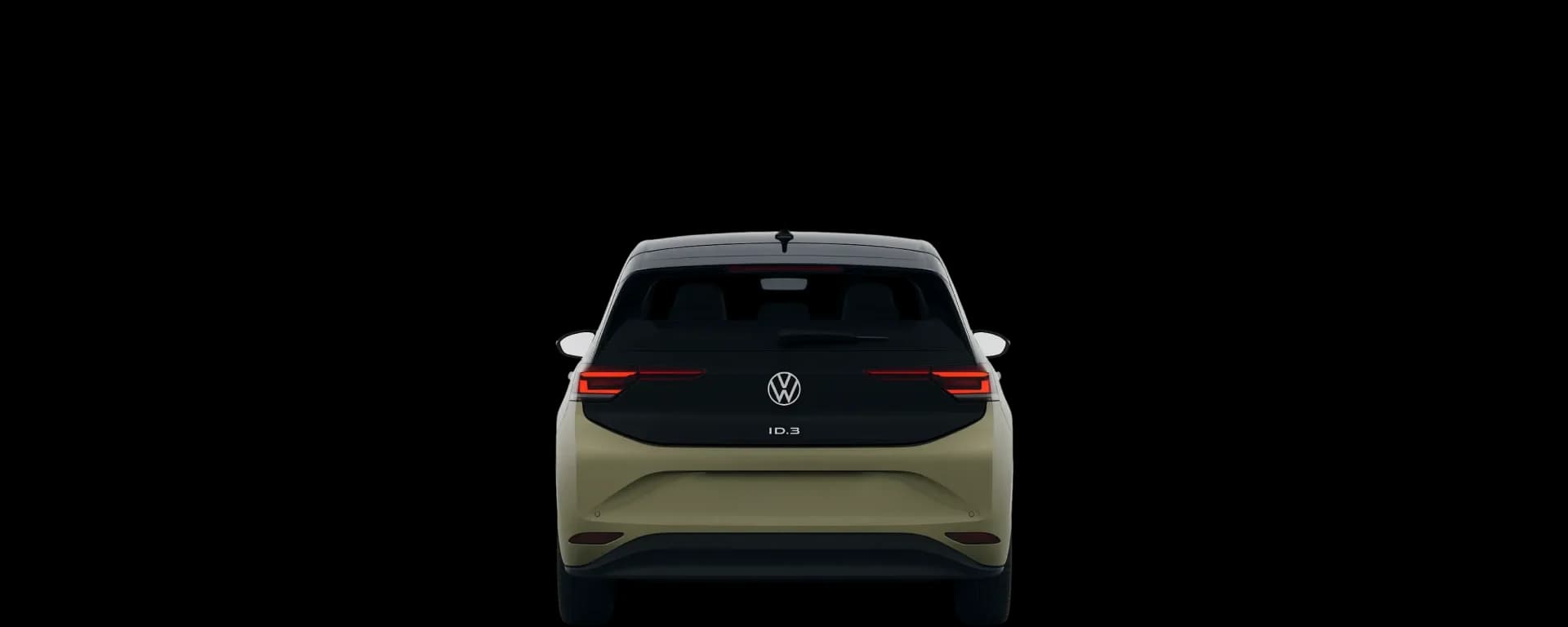 Rear view of the 2023 Volkswagen ID.3
