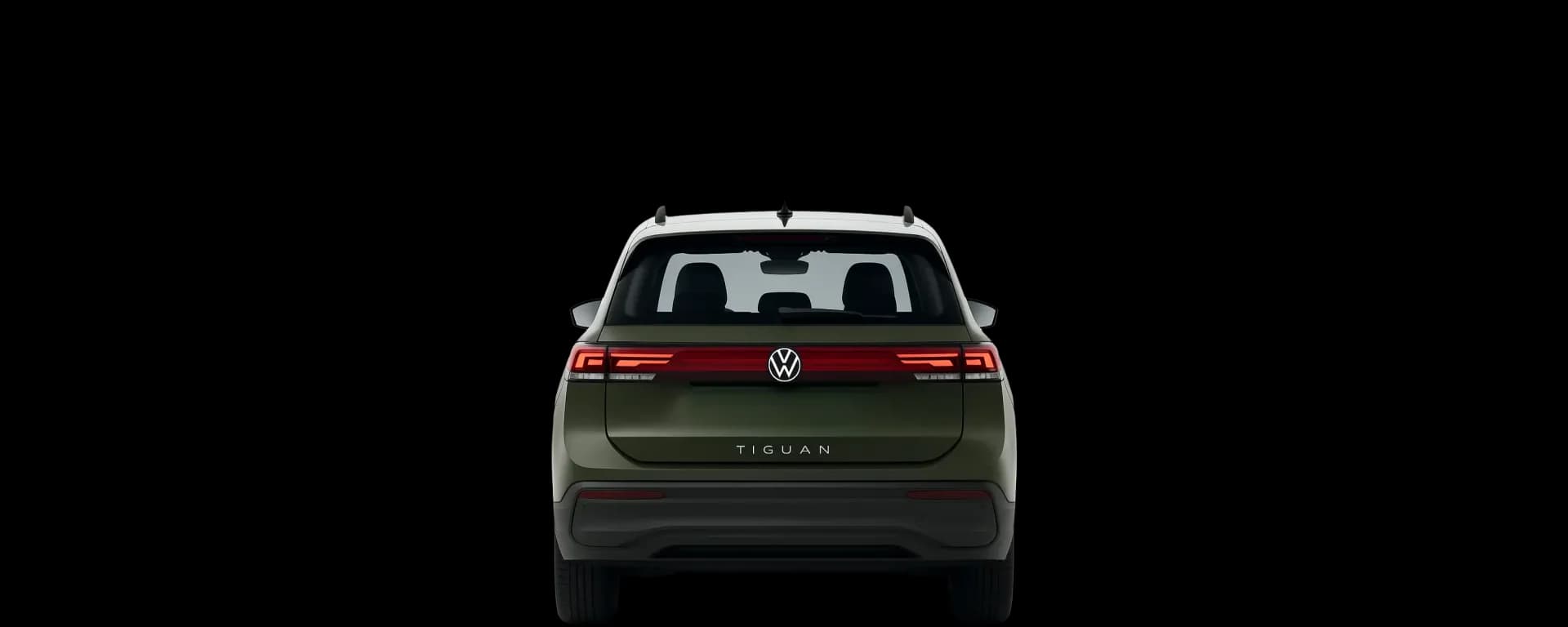 Rear view of the 2024 Volkswagen Tiguan
