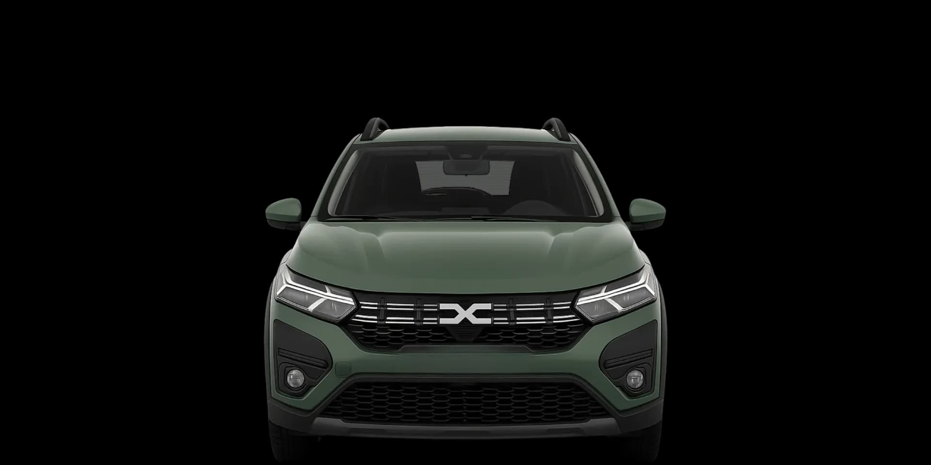 Front view of the 2020 Dacia Sandero Stepway