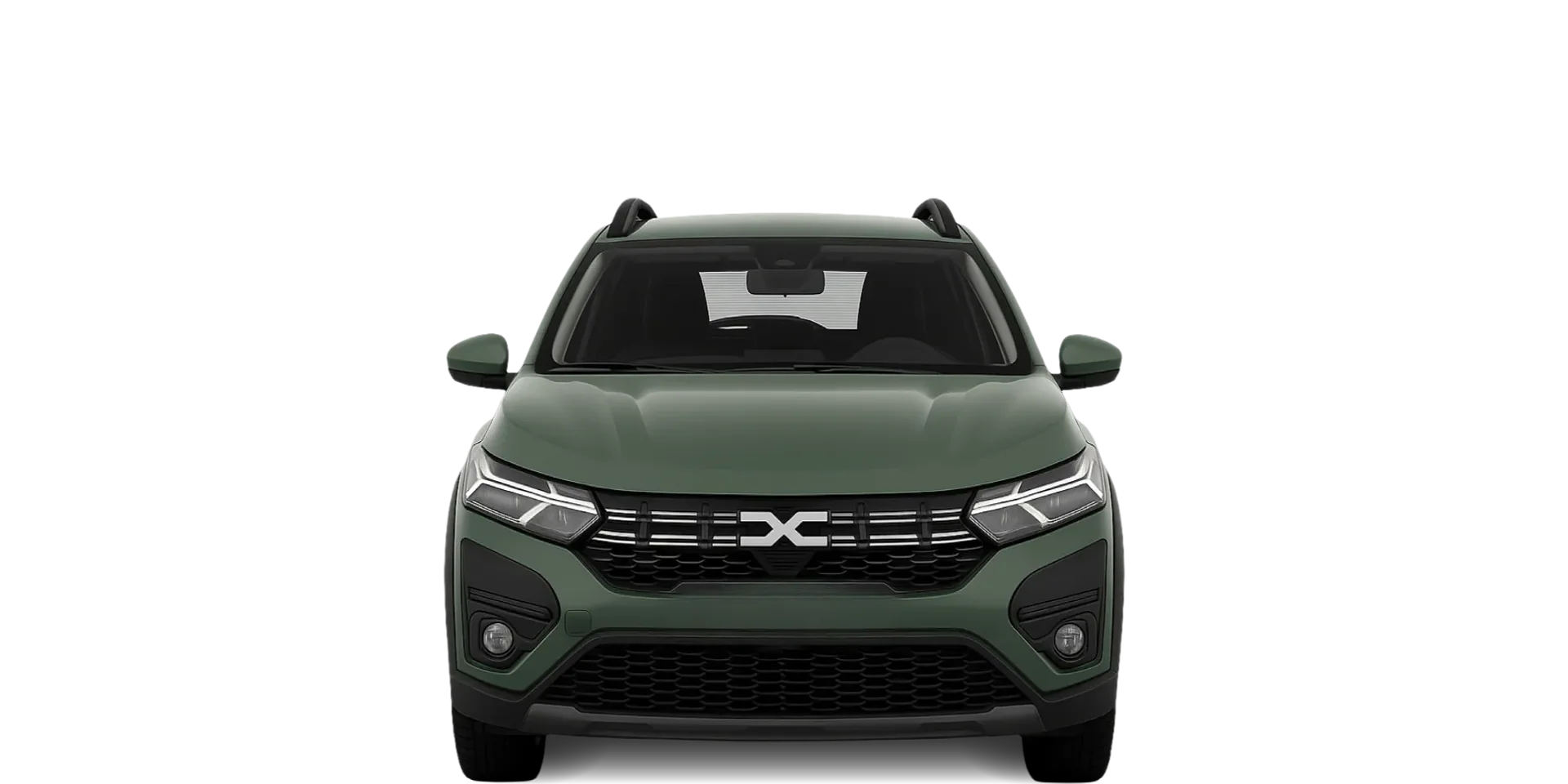 Front view of the 2020 Dacia Sandero Stepway
