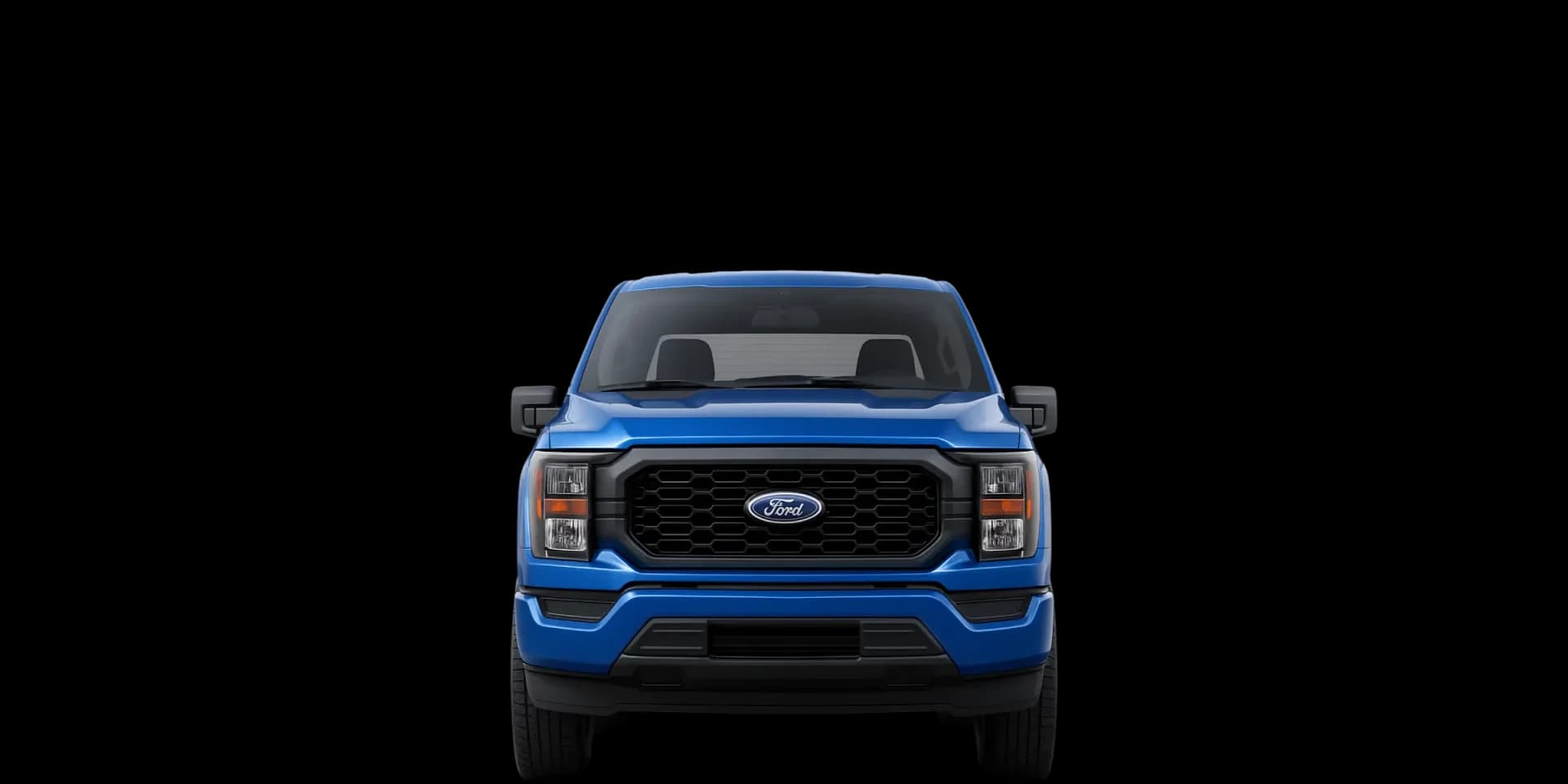 Front view of the 2024 Ford F-150 Regular Cab 8 4x2