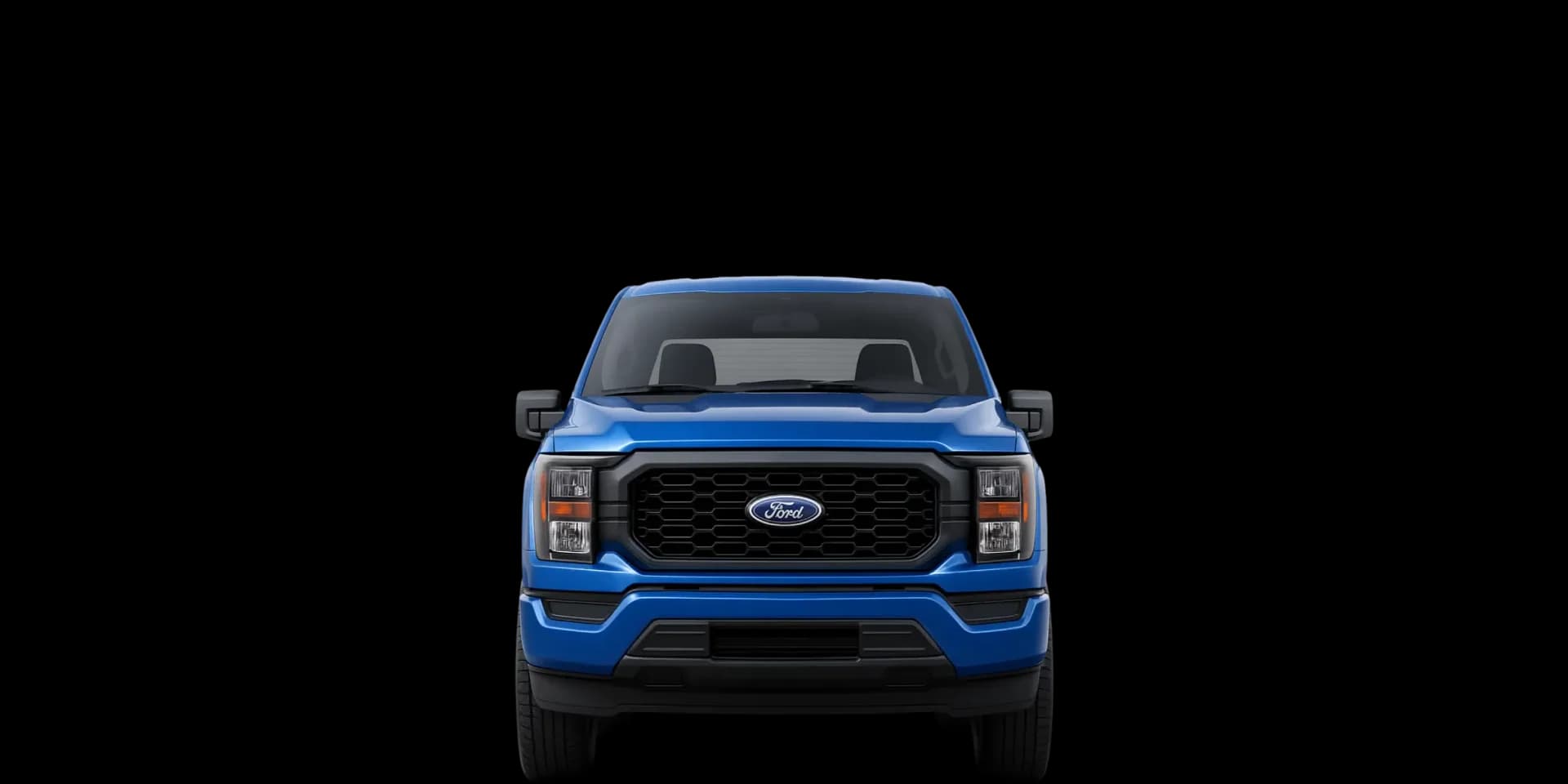 Front view of the 2024 Ford F-150 SuperCab 6-1/2 4x2