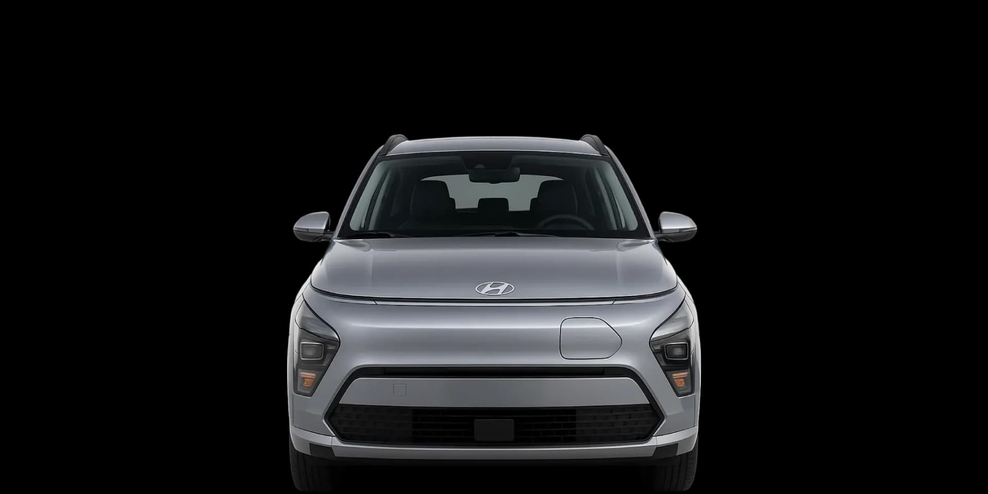 Front view of the 2023 Hyundai Kona Electric