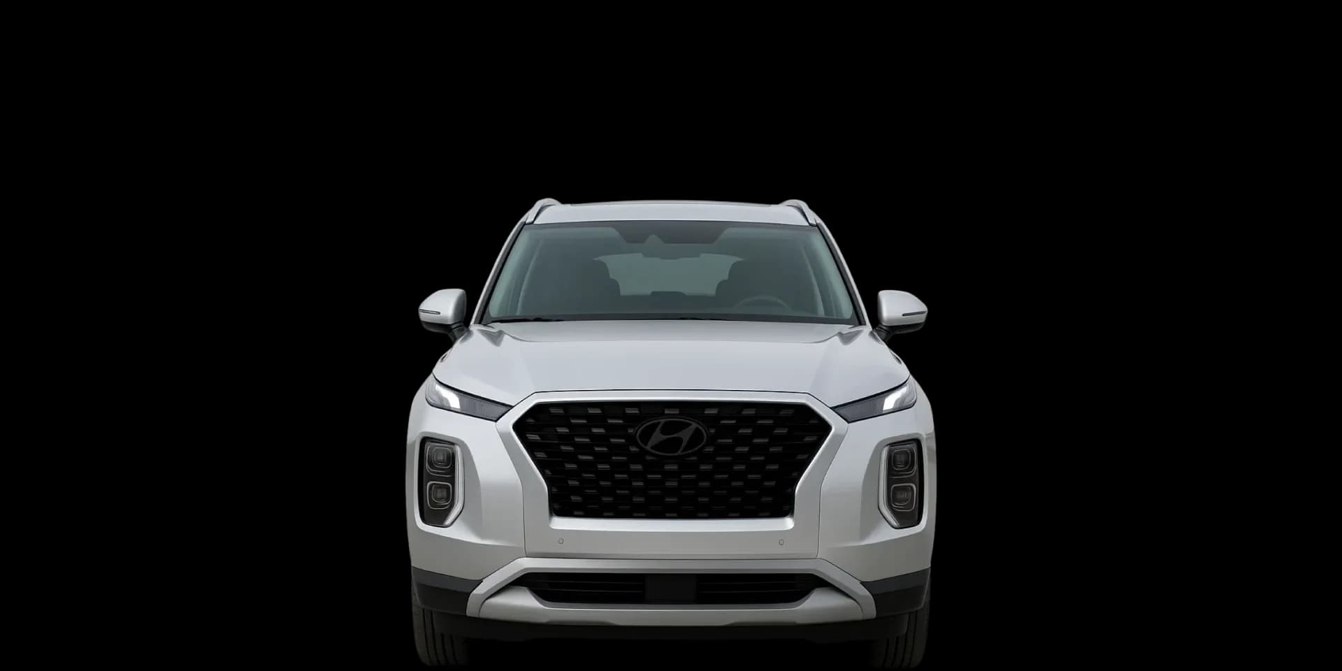 Front view of the 2022 Hyundai Palisade