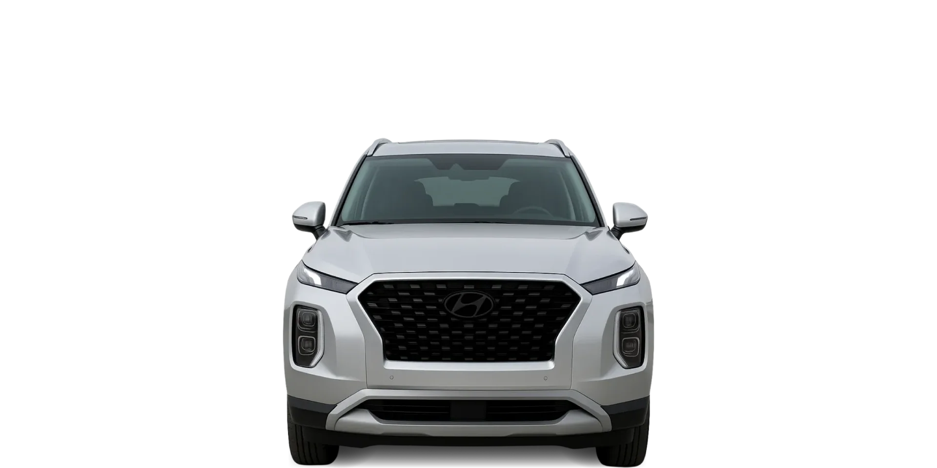Front view of the 2022 Hyundai Palisade