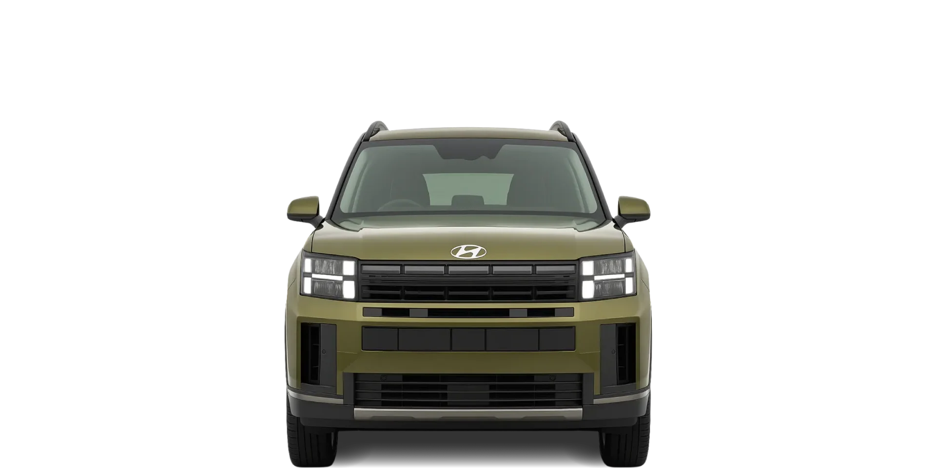 Front view of the 2023 Hyundai Santa Fe