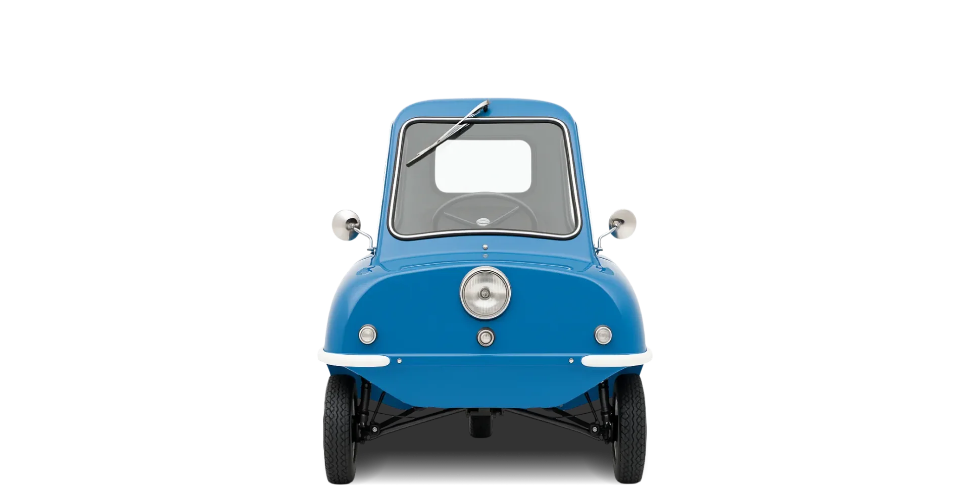 Front view of the 1962 Peel P50