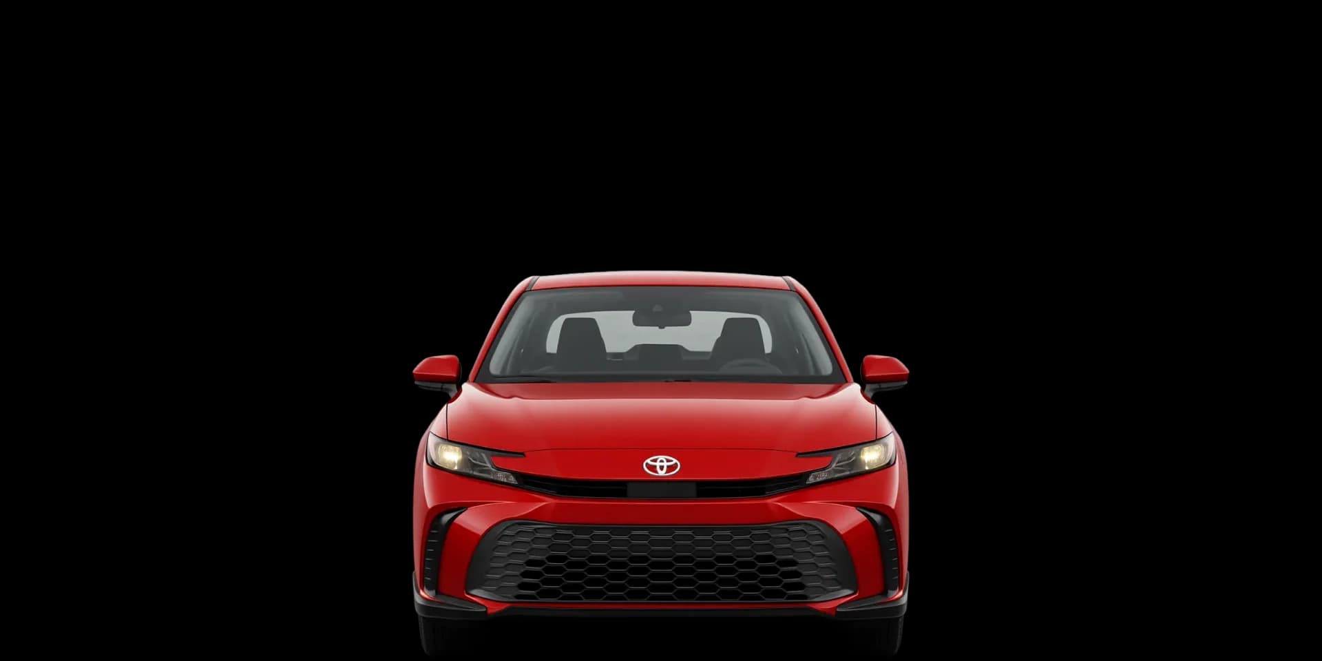 Front view of the 2023 Toyota Camry