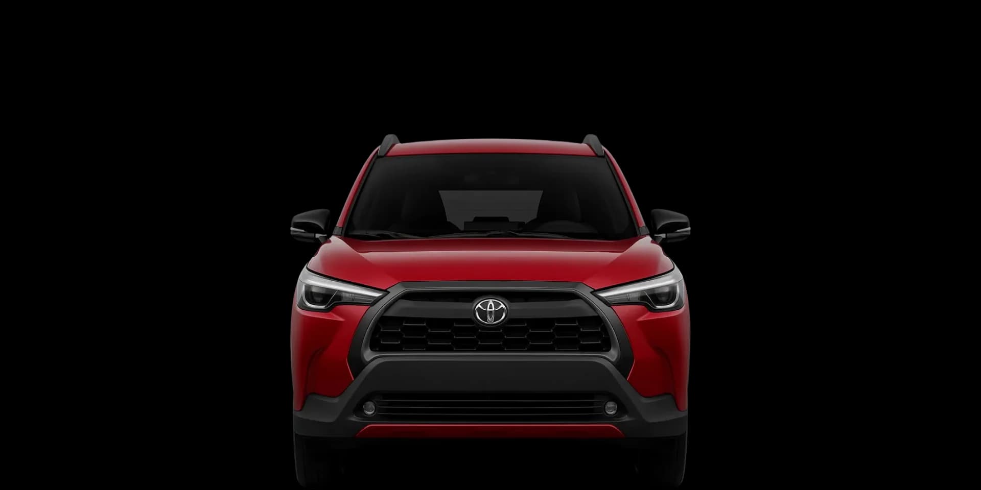 Front view of the 2025 Toyota Corolla Cross