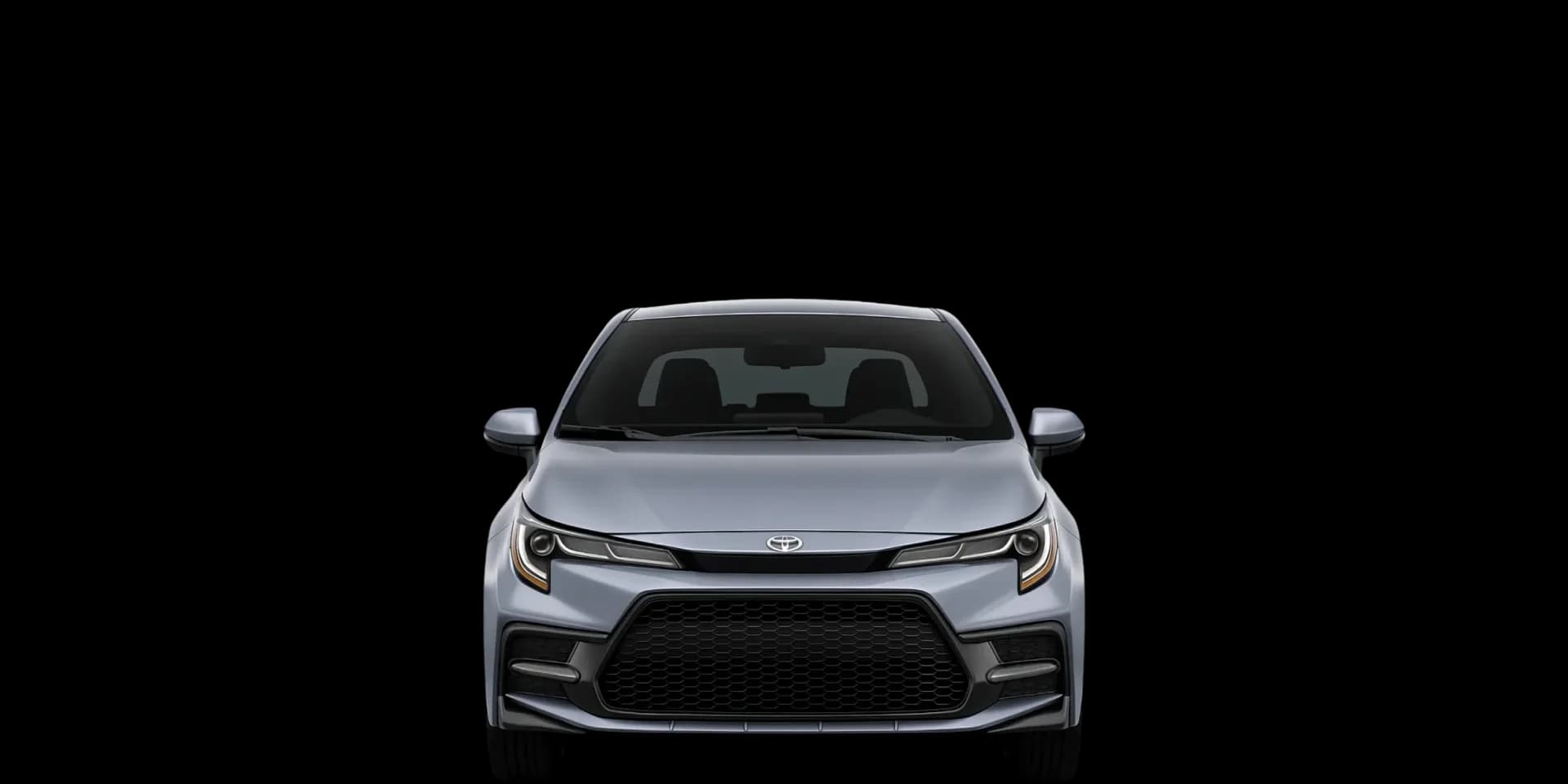 Front view of the 2023 Toyota Corolla Sedan