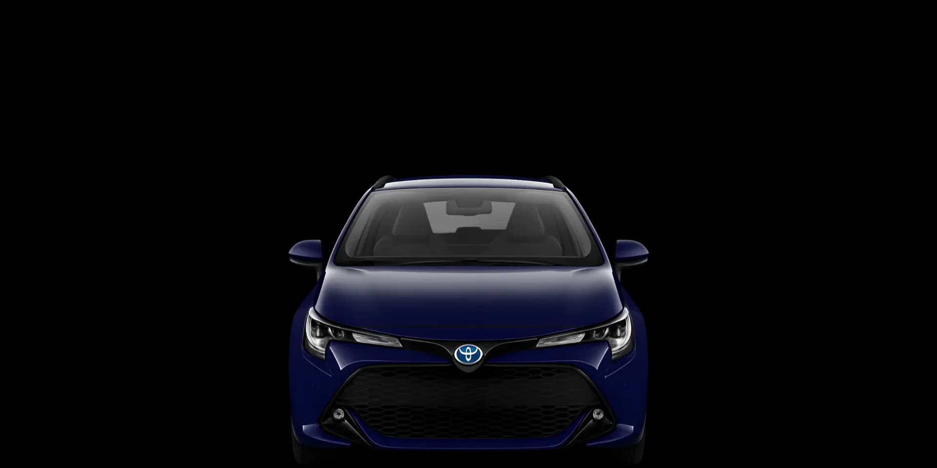 Front view of the 2023 Toyota Corolla Touring Sports