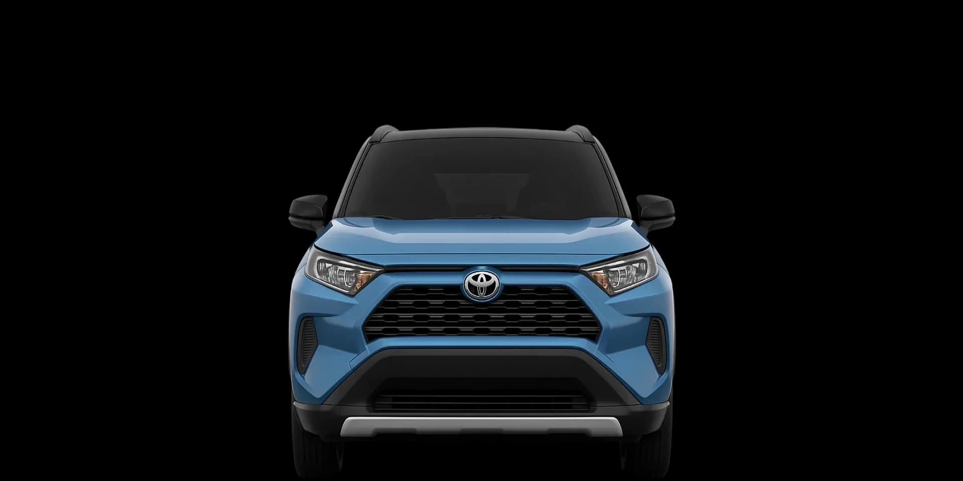 Front view of the 2021 Toyota RAV4
