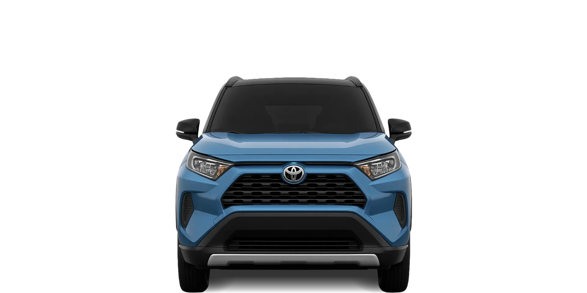 Front view of the 2021 Toyota RAV4