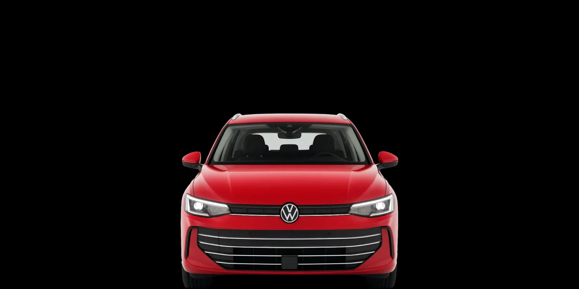 Front view of the 2023 Volkswagen Passat