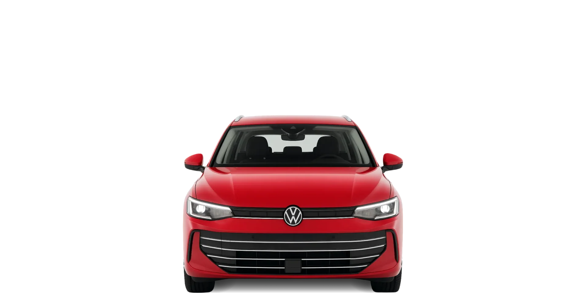 Front view of the 2023 Volkswagen Passat