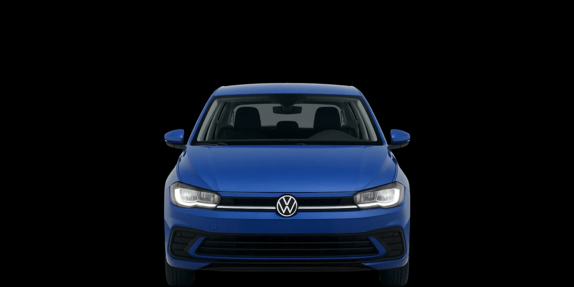 Front view of the 2021 Volkswagen Polo
