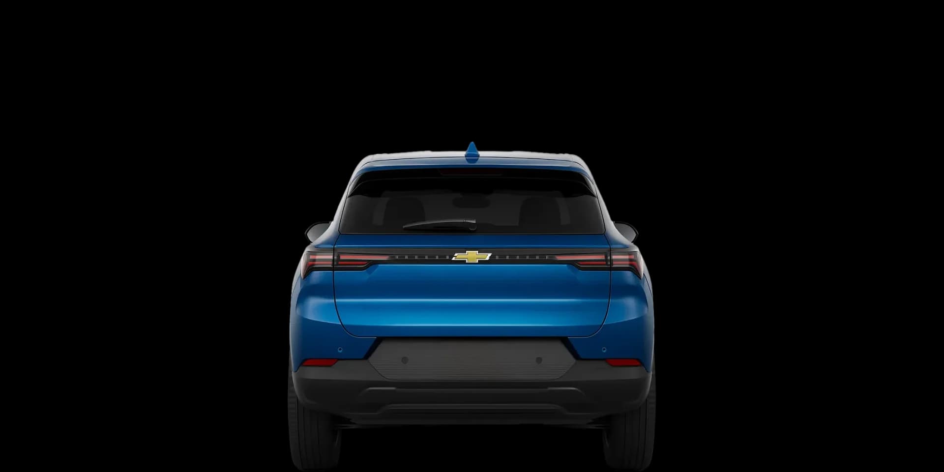 Rear view of the 2024 Chevrolet Equinox EV