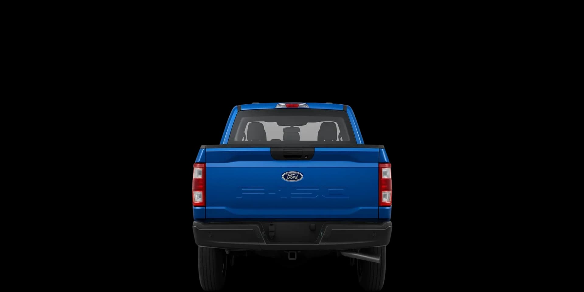 Rear view of the 2024 Ford F-150 SuperCrew 5-1/2 4x2