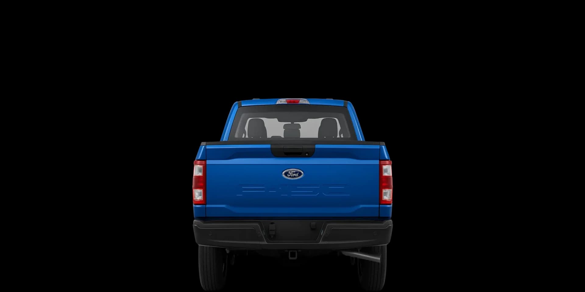 Rear view of the 2024 Ford F-150 SuperCrew 5-1/2 4x4