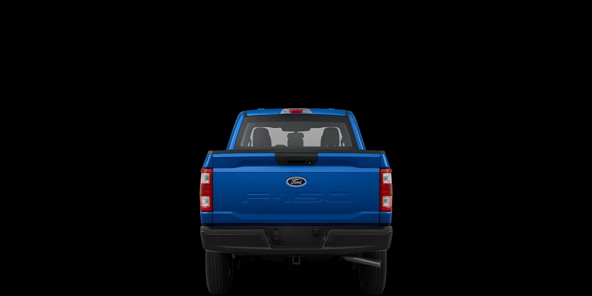 Rear view of the 2024 Ford F-150 SuperCrew 6-1/2 4x2