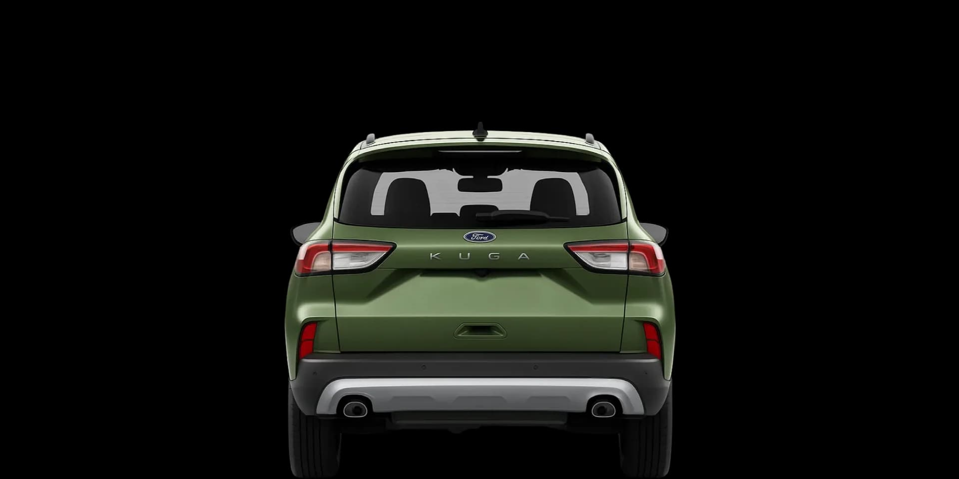 Rear view of the 2024 Ford Kuga