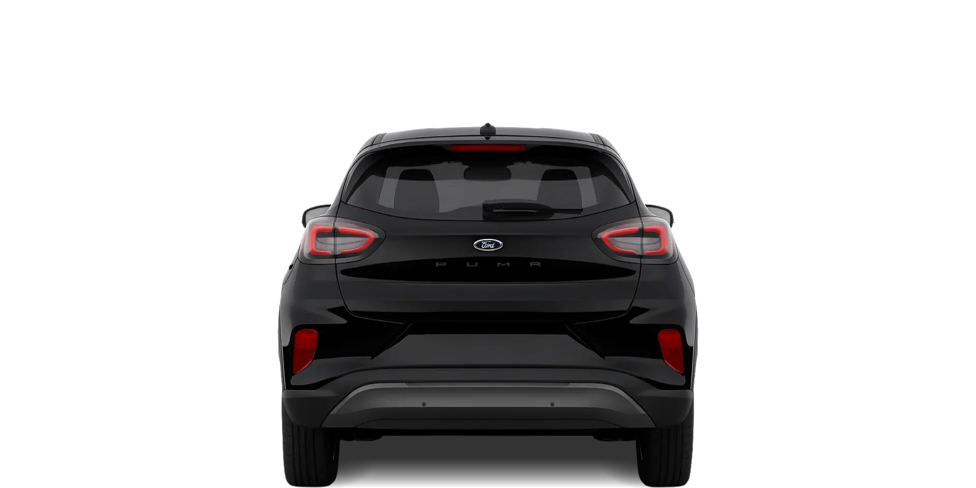 Rear view of the 2024 Ford Puma