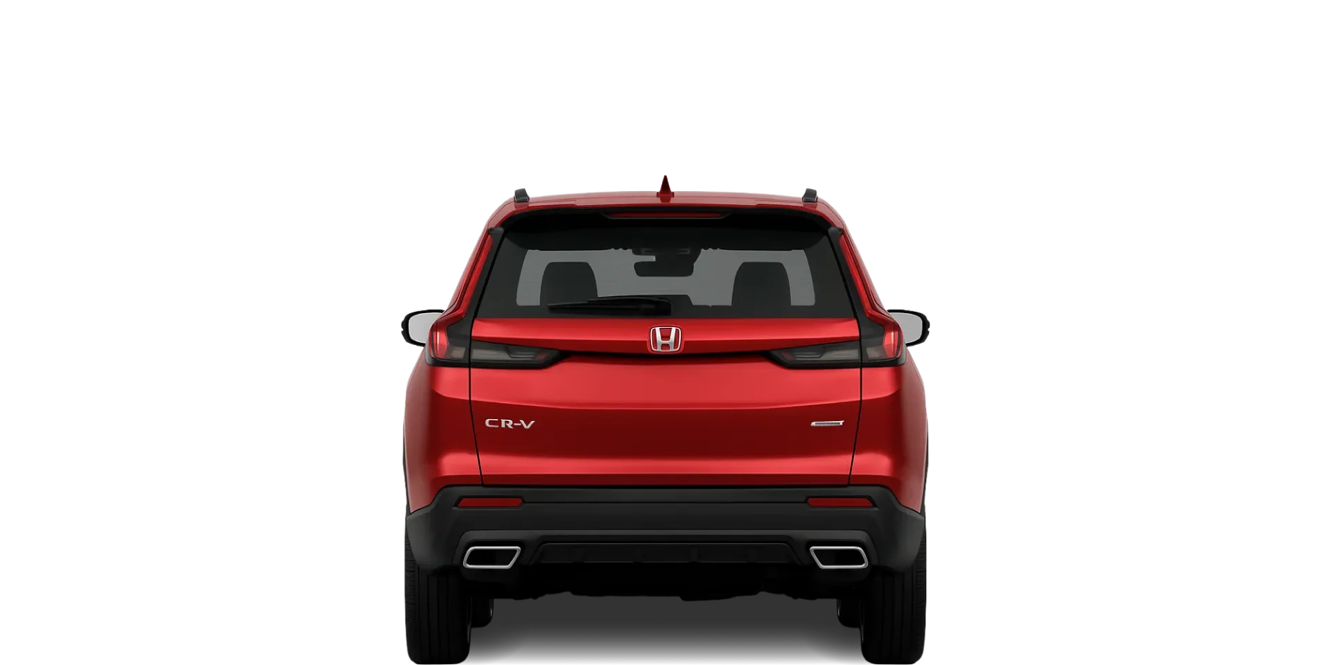 Rear view of the 2022 Honda CR-V