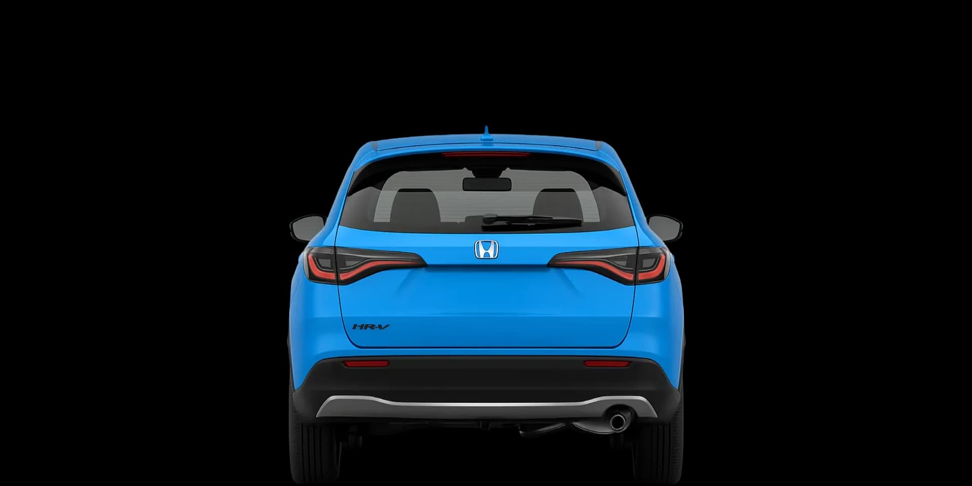 Rear view of the 2024 Honda HR‑V
