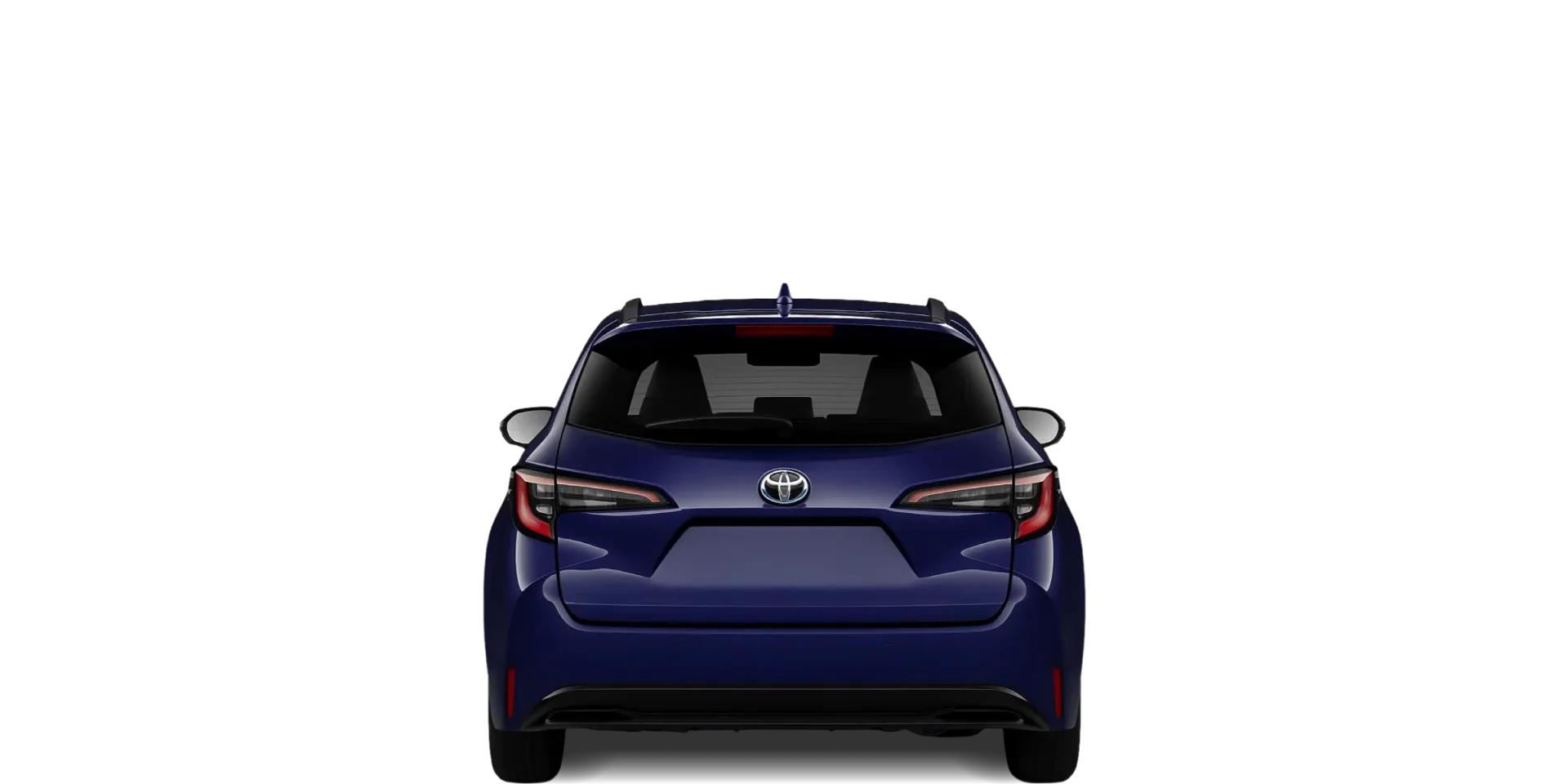 Rear view of the 2023 Toyota Corolla Touring Sports