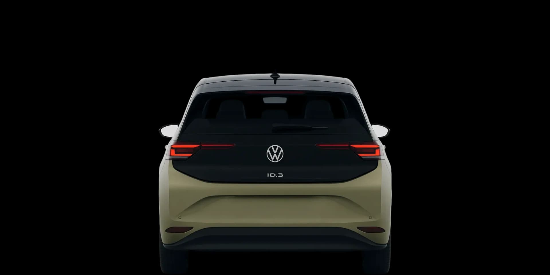 Rear view of the 2023 Volkswagen ID.3