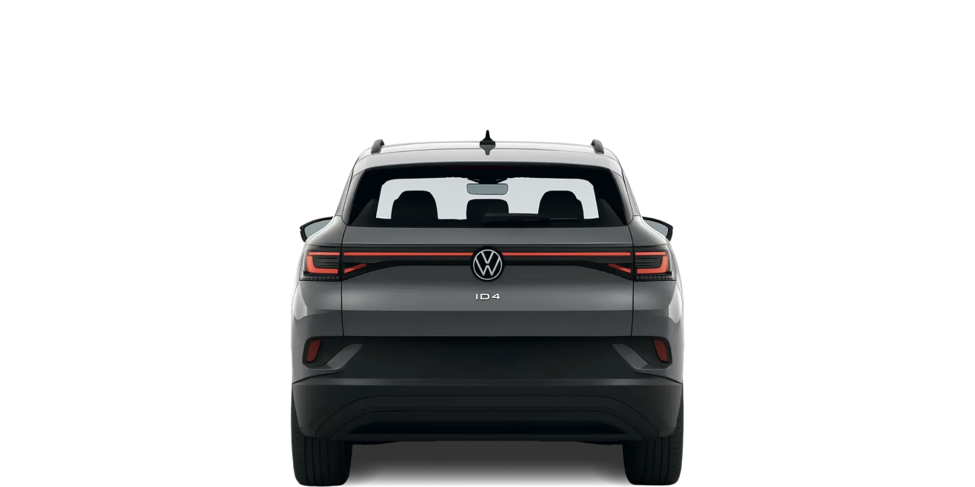 Rear view of the 2020 Volkswagen ID.4