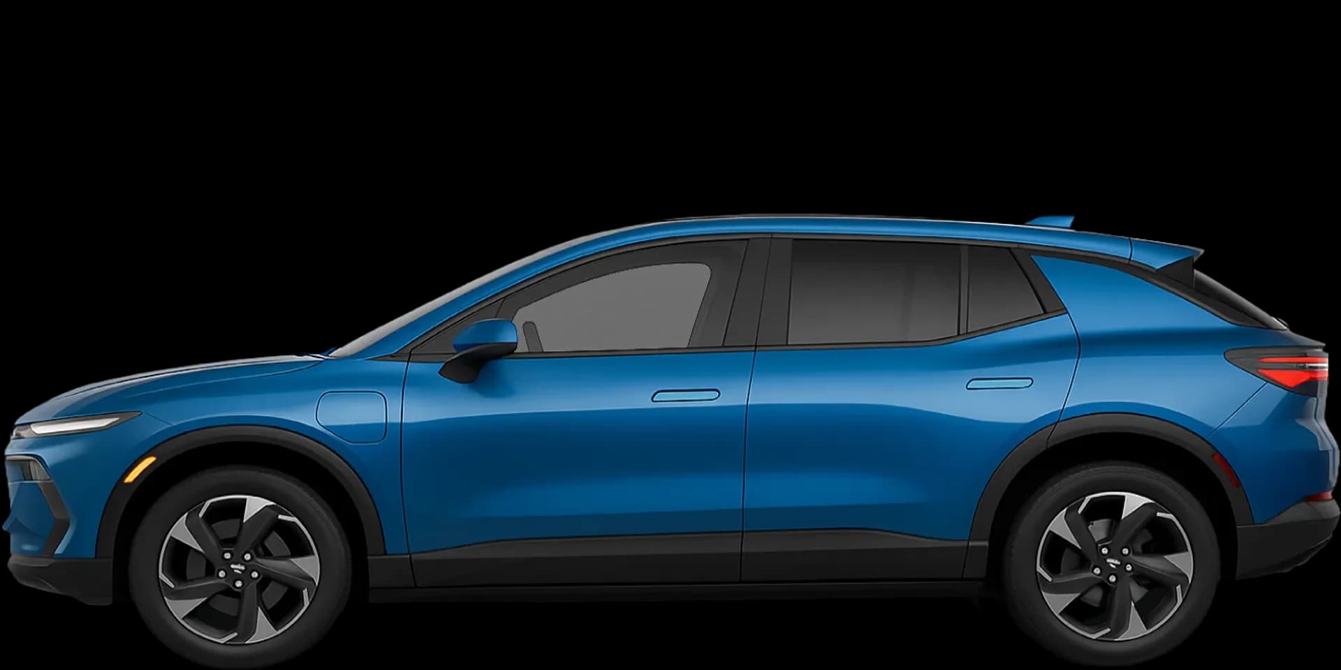 Side view of the 2024 Chevrolet Equinox EV