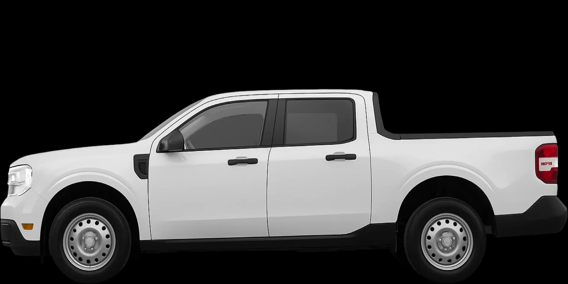 Side view of the 2022 Ford Maverick