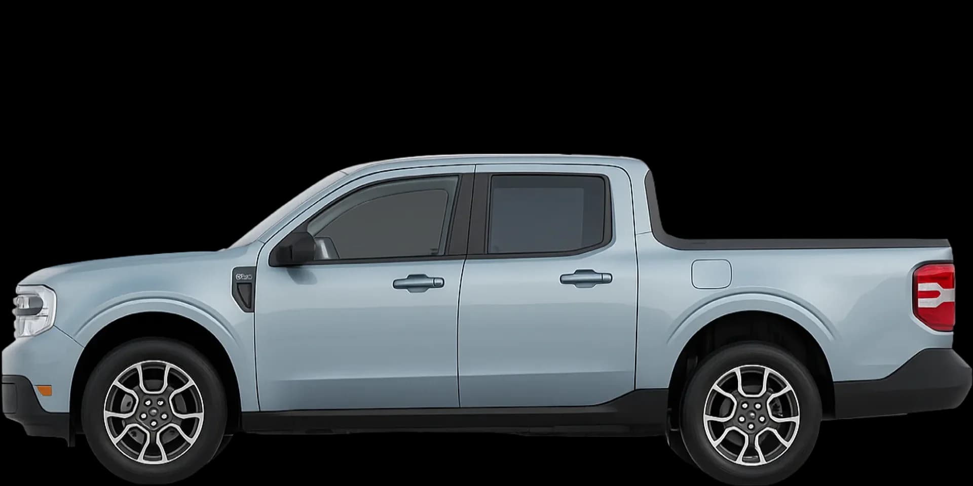 Side view of the 2025 Ford Maverick