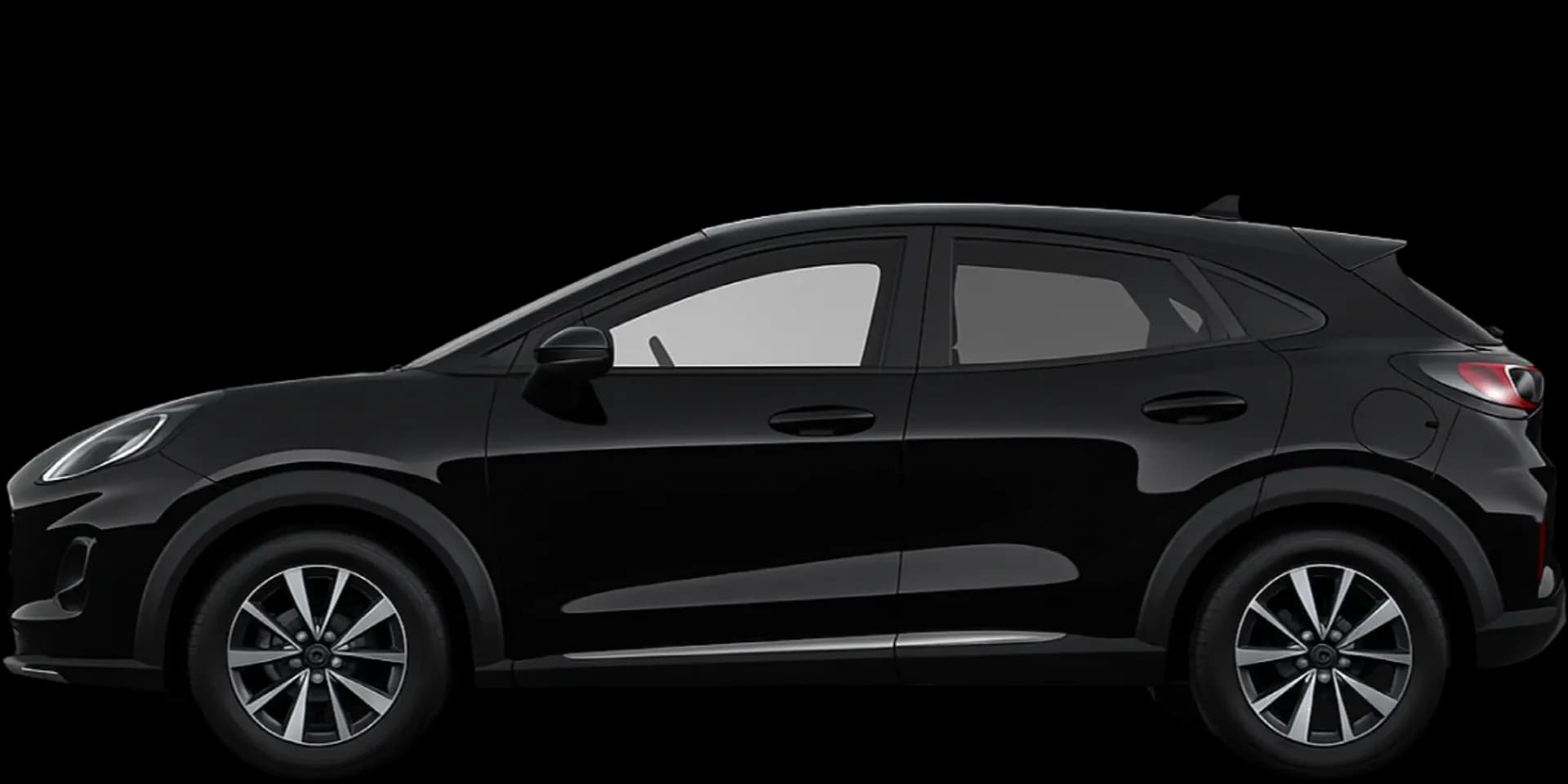 Side view of the 2024 Ford Puma