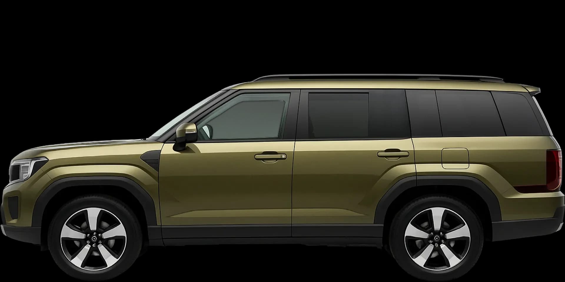 Side view of the 2023 Hyundai Santa Fe